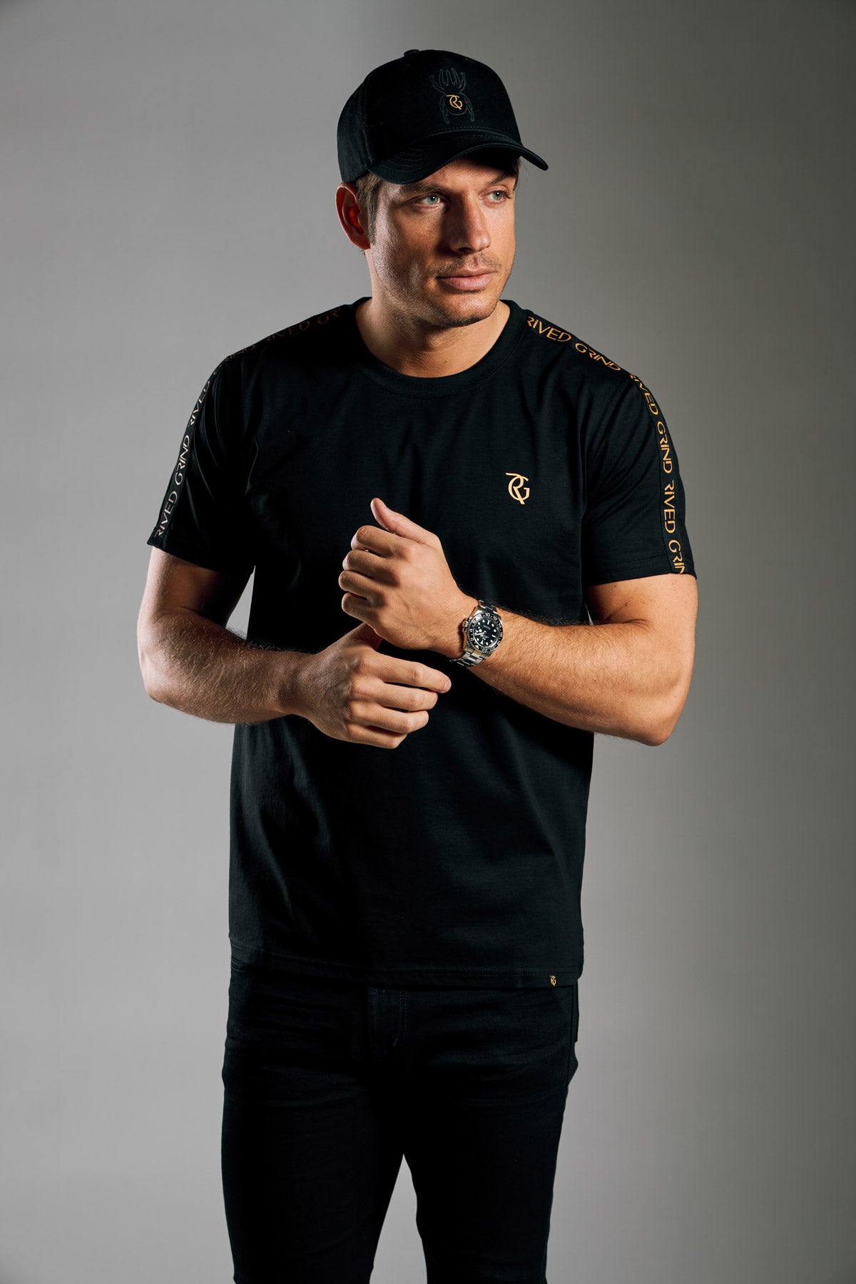 SikSilk - NEW IN! Shop the SikSilk Baseball Jersey in Black & Gold